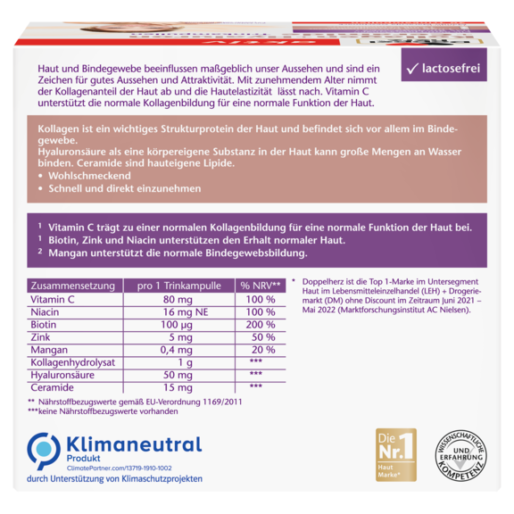 Doppelherz Kollagen Hyaluron Ceramide Doppelherz