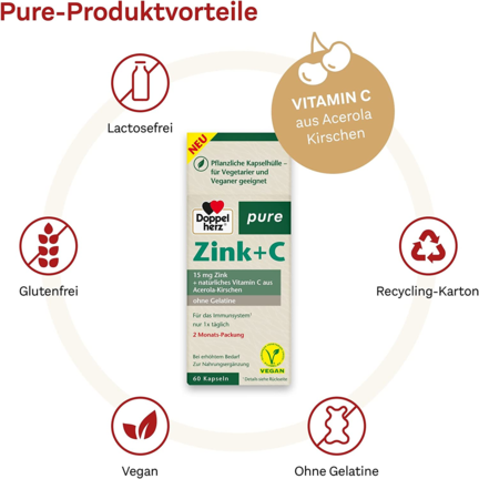 Doppelherz Pure Zink C Doppelherz