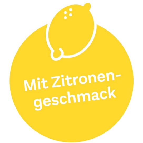 Mit Zitronen Geschmack