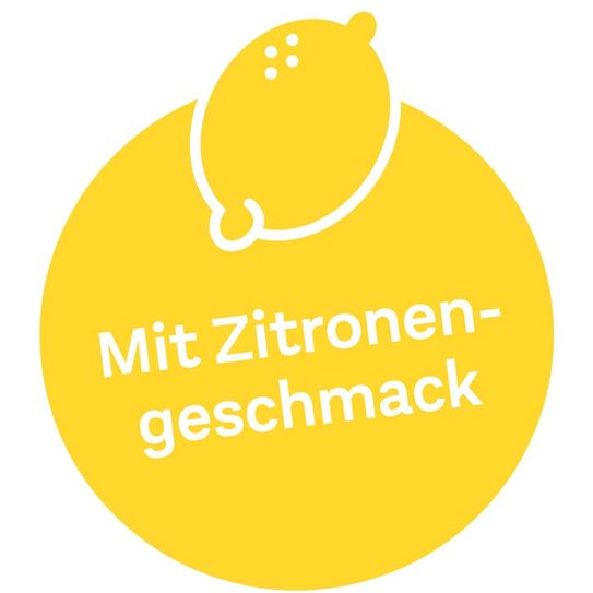 Mit Zitronen Geschmack