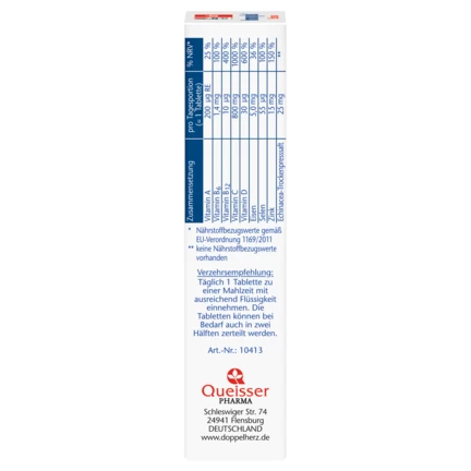 Doppelherz aktiv Immun plus+ Echinacea Seitenansicht links
