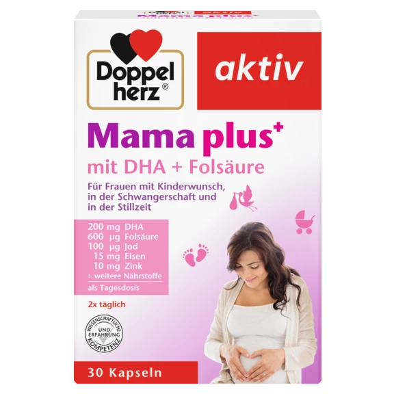 Doppelherz aktiv Mama plus Frontansicht