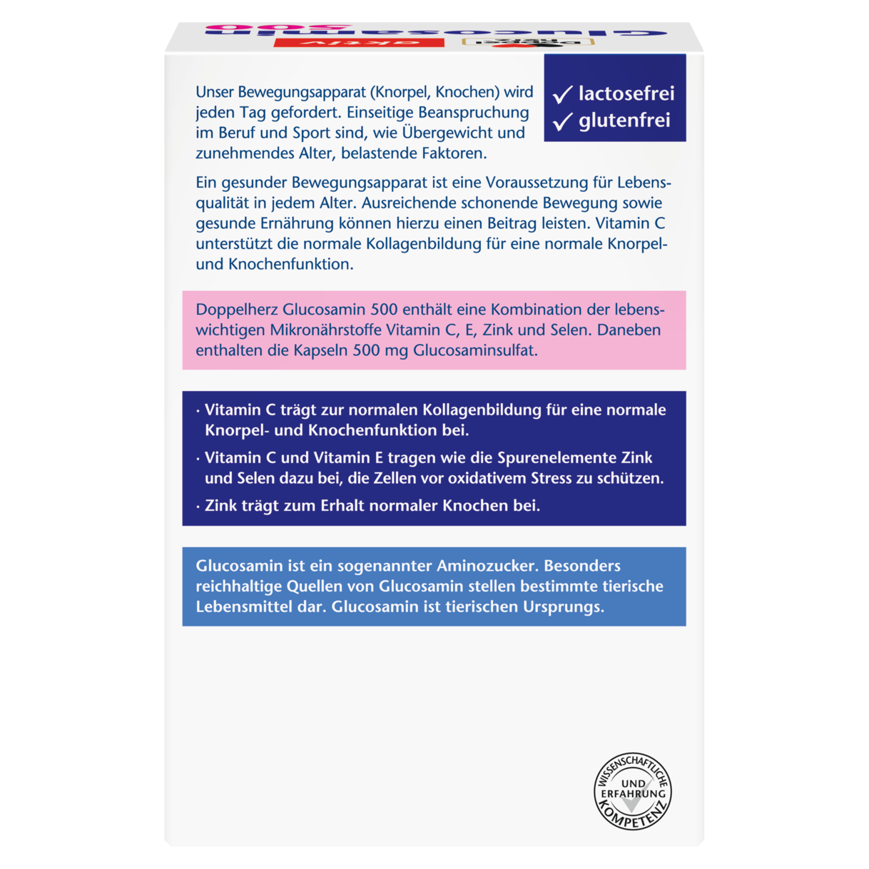 Glucosamin Kapseln 500