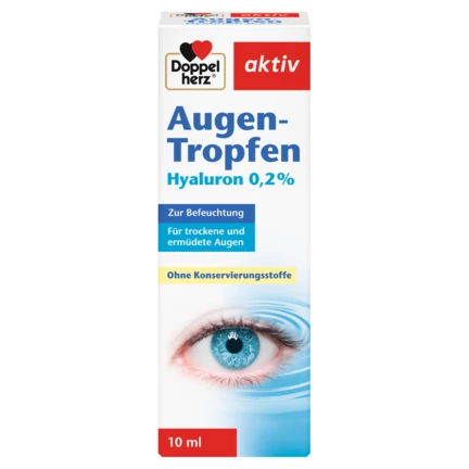 Doppelherz aktiv Augen-Tropfen Frontansicht