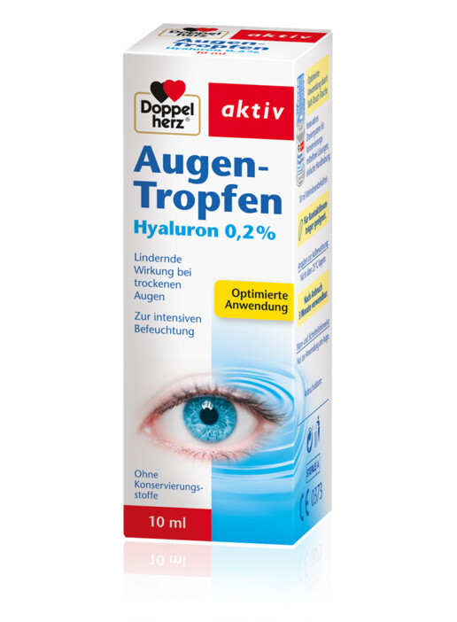 Doppelherz Augen-Tropfen Hyaluron 0,2 % | Doppelherz
