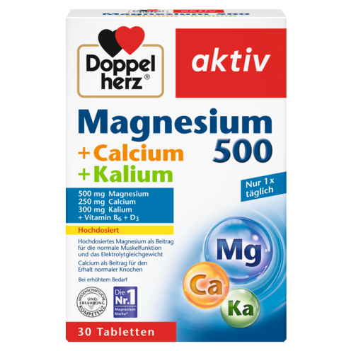 Magnesium 500 + Calcium + Kalium