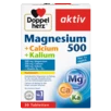 Doppelherz aktiv Magnesium 500 + Calcium + Kalium Frontansicht