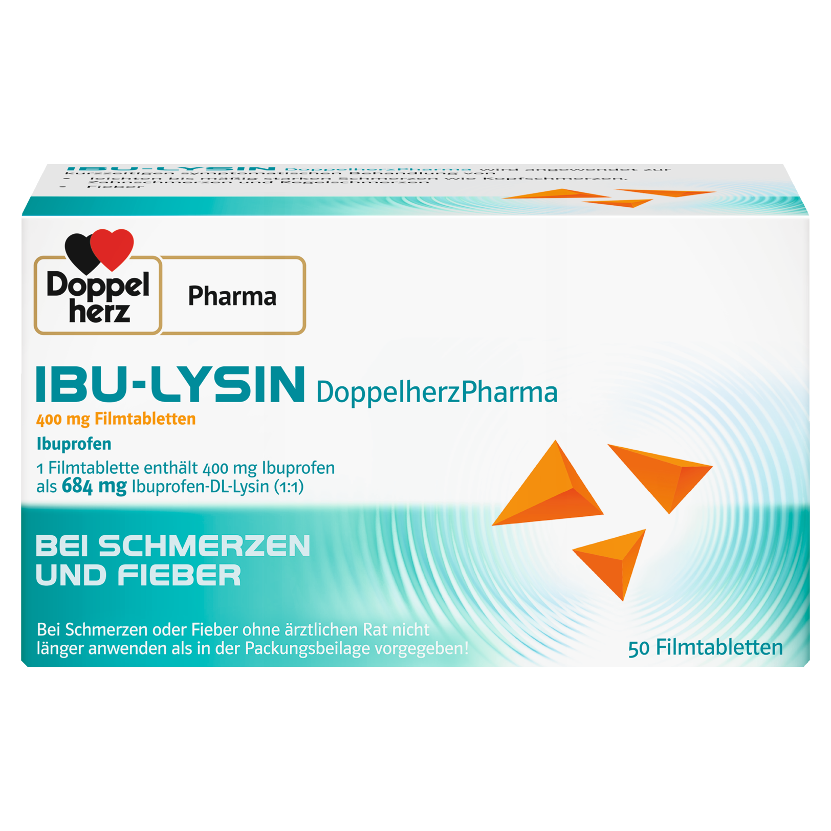 IBU-LYSIN DoppelherzPharma 400 mg Filmtabletten