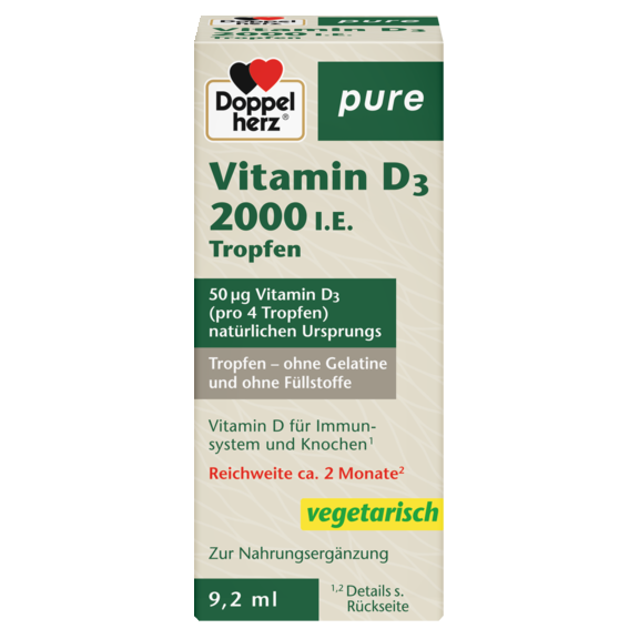 Vitamin D3 2000 I.E. Tropfen