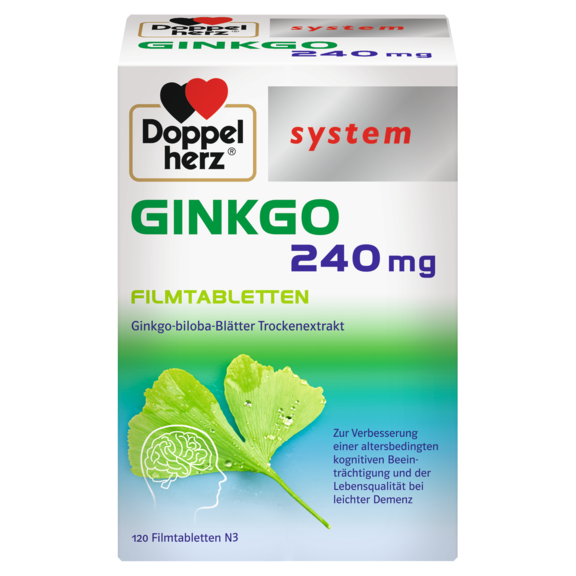 Doppelherz GINKGO 240 mg FILMTABLETTEN