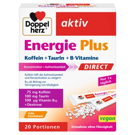 Doppelherz aktiv Energie Plus DIRECT Frontansicht