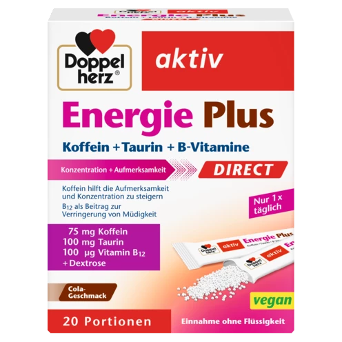 Doppelherz aktiv Energie Plus DIRECT Frontansicht