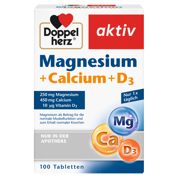 Magnesium + Calcium + D3