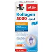 Abbildung der Produktverpackung Doppelherz aktiv Kollagen 5000 Liquid Frontansicht
