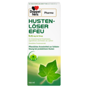 Abbildung der Produktverpackung DoppelherzPharma HUSTENLÖSER EFEU 8,25 mg/ml Sirup Frontansicht