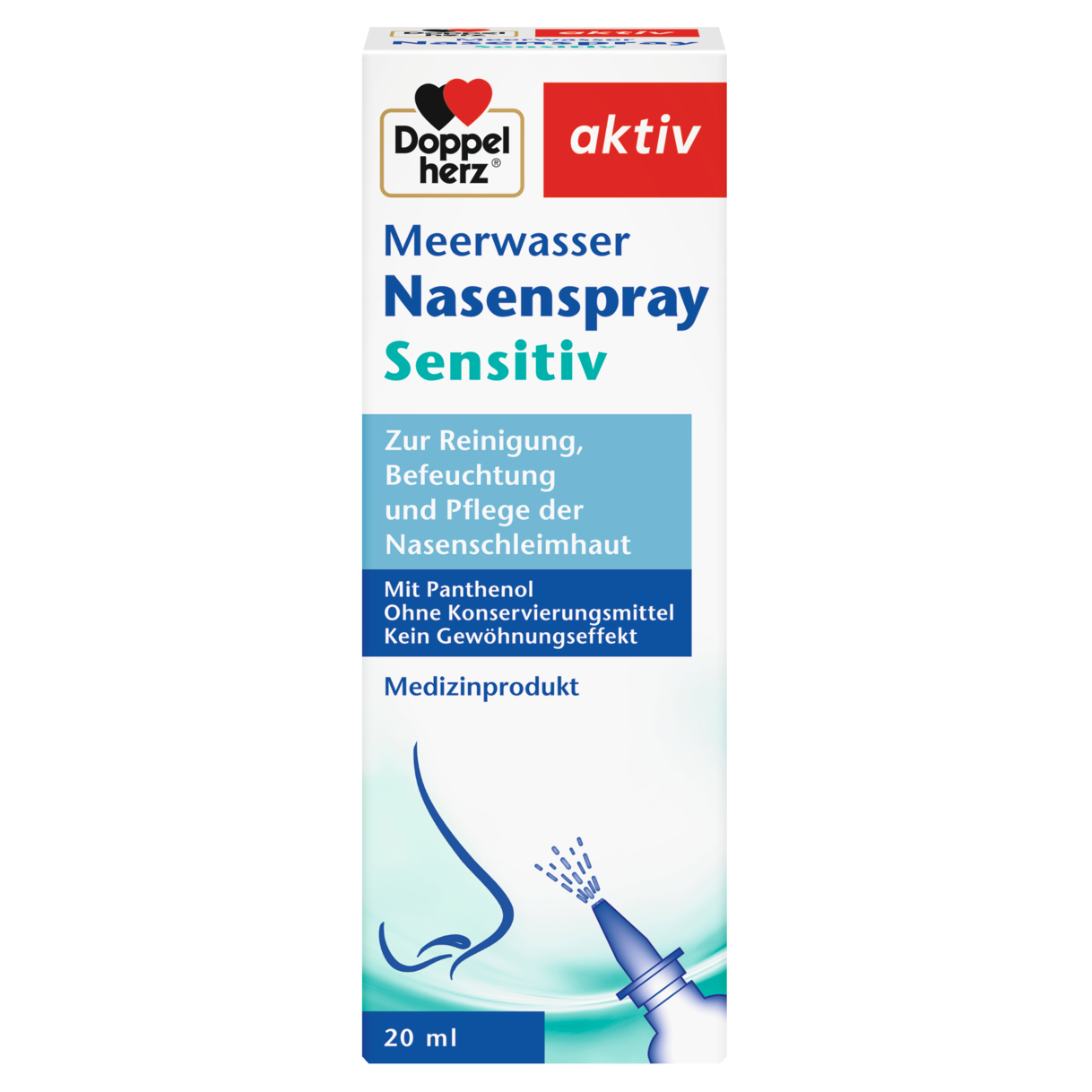 Meerwasser Nasenspray Sensitiv