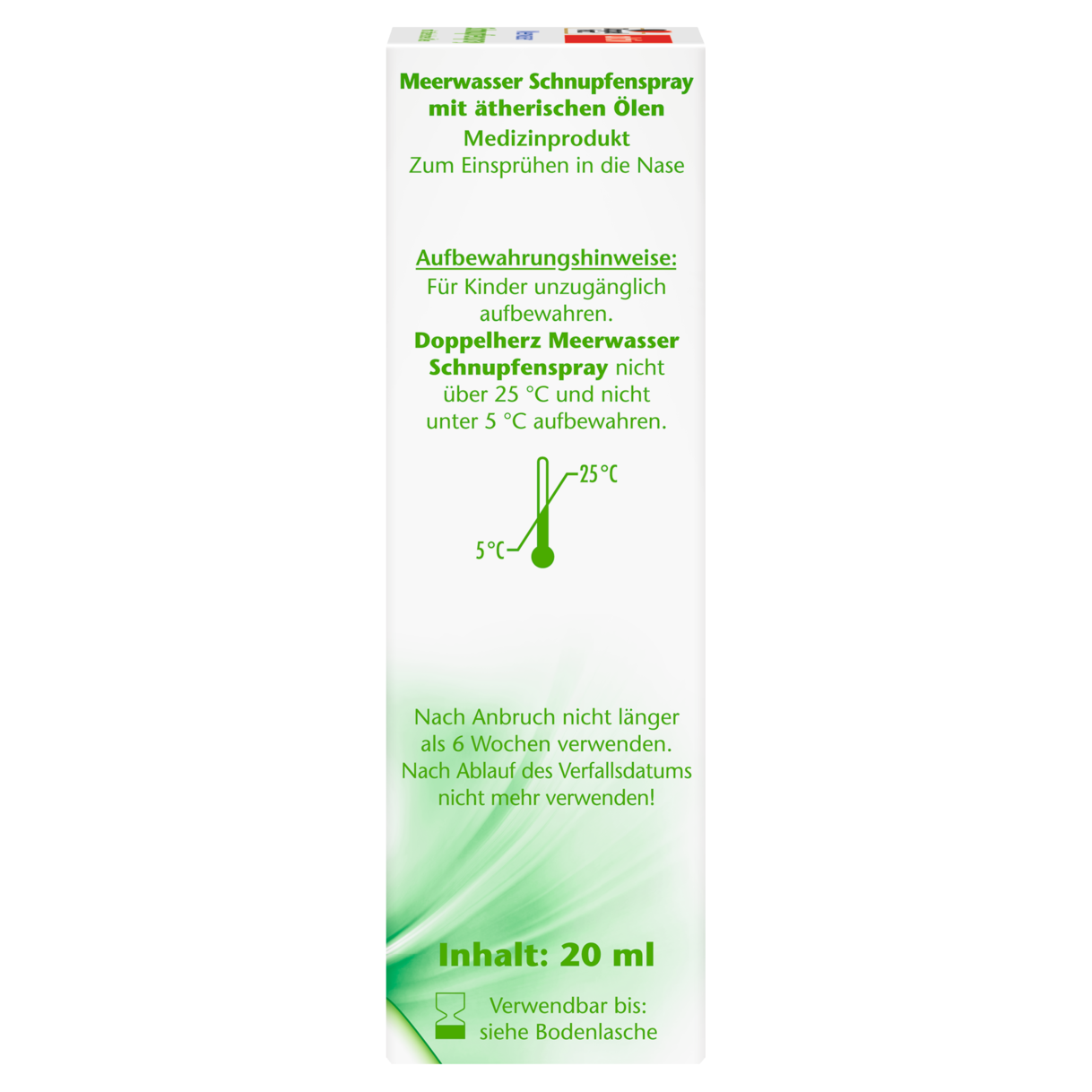 Meerwasser Schnupfenspray