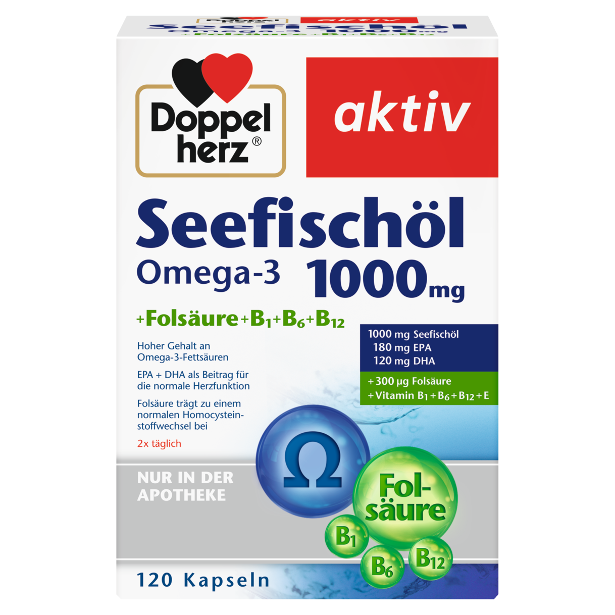 Seefischöl Omega-3 1000 mg