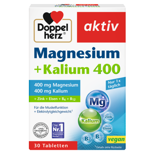 Magnesium + Kalium 400