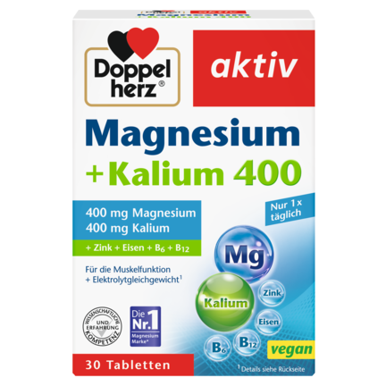 Magnesium + Kalium 400