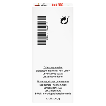 Abbildung der Produktverpackung DoppelherzPharma GELENK TROPFEN Seitenansicht links
