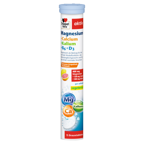 Magnesium + Calcium + Kalium + B6 + D3