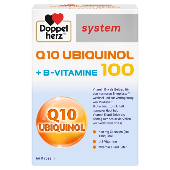 Doppelherz system Q10 UBIQUINOL 100 Frontansicht