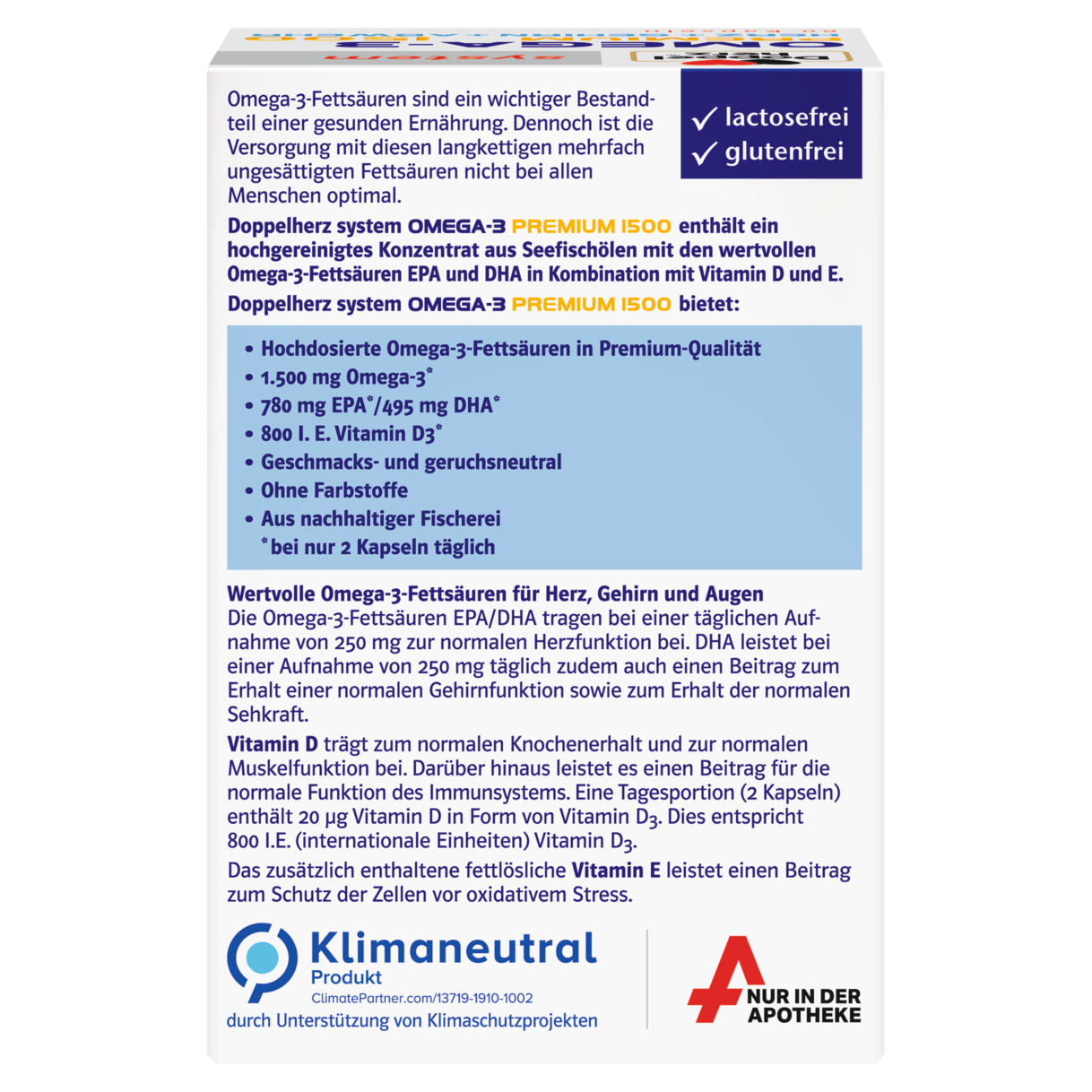 OMEGA-3 PREMIUM 1500