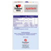 Abbildung der Produktverpackung Doppelherz system OMEGA-3 PREMIUM 1500 Seitenansicht links