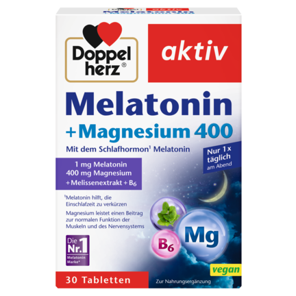 Melatonin + Magnesium 400