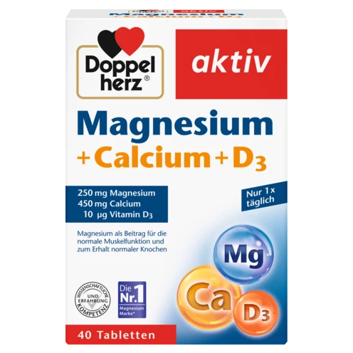 Doppelherz aktiv Magniy + kalsiy + D3 Old ko'rinish