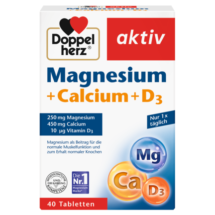 Magnesium + Calcium + D3