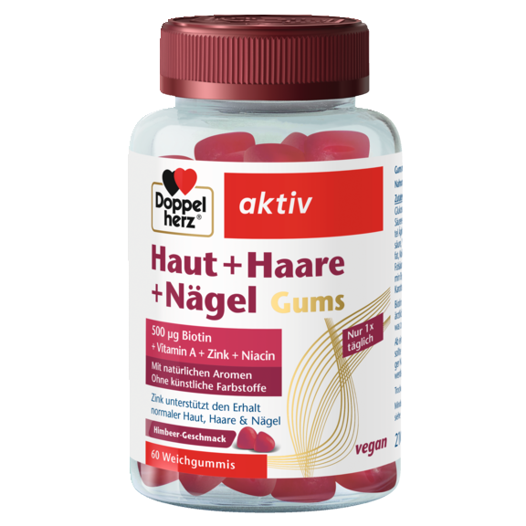 Haut + Haare + Nägel Gums