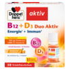 Abbildung der Produktverpackung Doppelherz aktiv B12 + D3 Duo Aktiv Frontansicht
