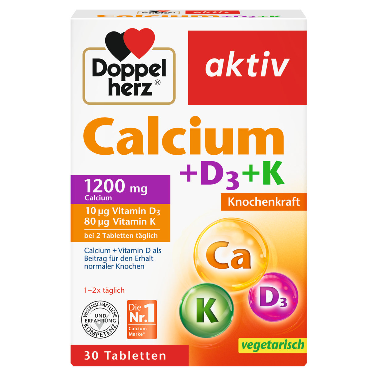 Calcium + Vitamin D3 + K