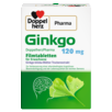Abbildung der Produktverpackung DoppelherzPharma Ginkgo DoppelherzPharma 120 mg Filmtabletten Rückansicht