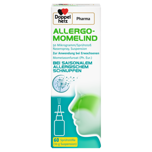 ALLERGO-MOMELIND 50 Mikrogramm/Sprühstoß Nasenspray, Suspension