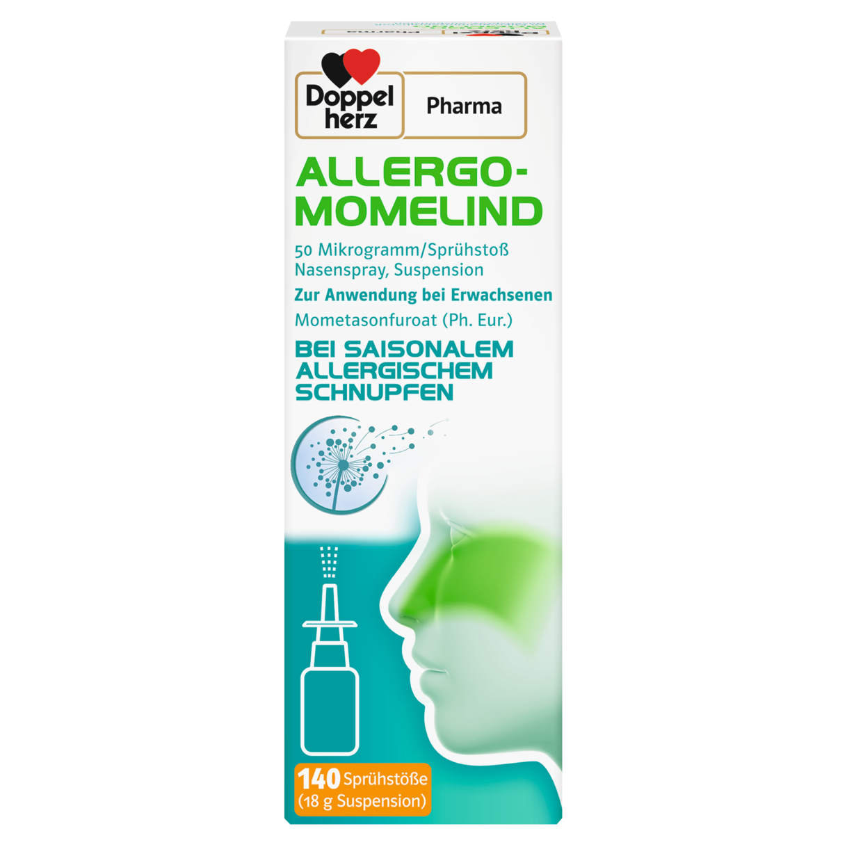 ALLERGO-MOMELIND 50 Mikrogramm/Sprühstoß Nasenspray, Suspension