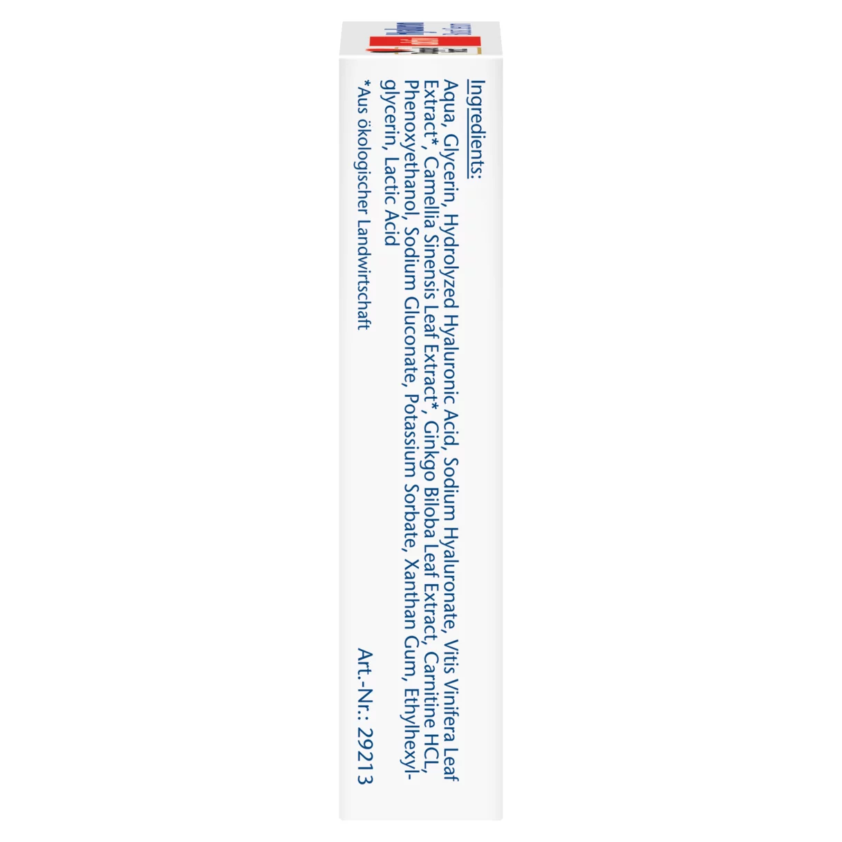 Doppelherz aktiv Hyaluron Boost Serum Seitenansicht links