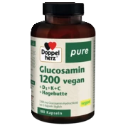 Doppelherz pure Glucosamin 1200 vegan Frontansicht