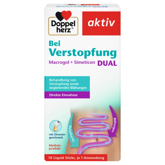 Doppelherz aktiv Bei Verstopfung Dual Frontansicht