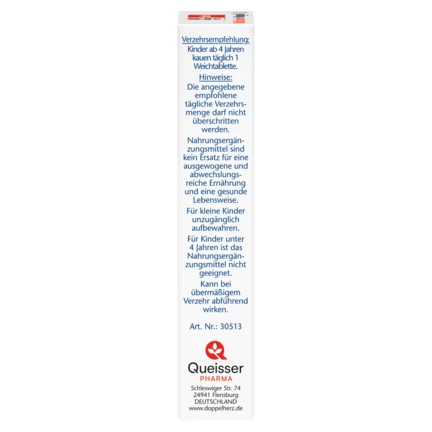 Doppelherz aktiv Multivitamin + Omega-3 Kids Seitenansicht links