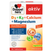 Abbildung der Produktverpackung Doppelherz aktiv D3 + K2 + Calcium + Magnesium Frontansicht
