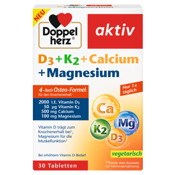 D3 + K2 + Calcium