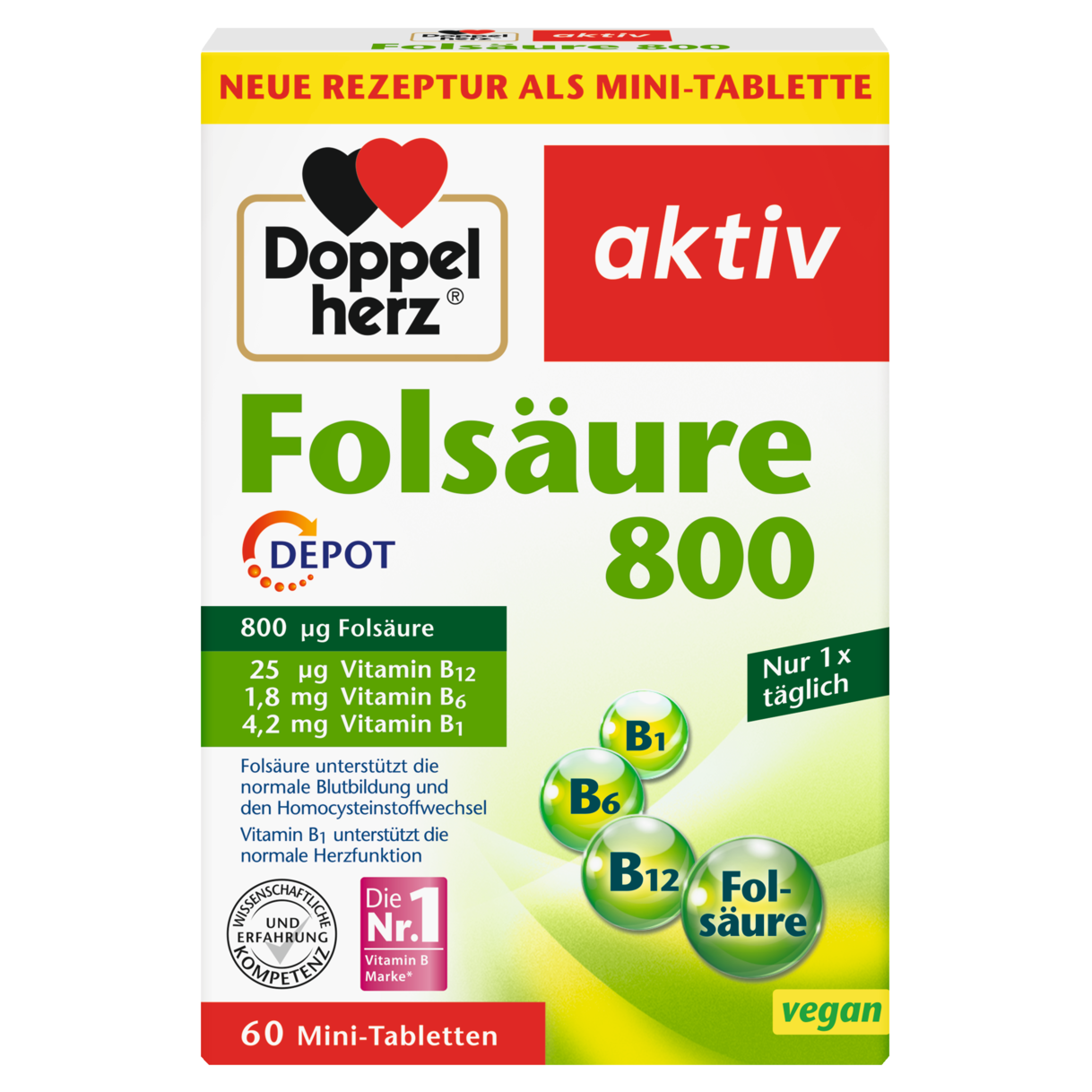 Folsäure 800 Depot