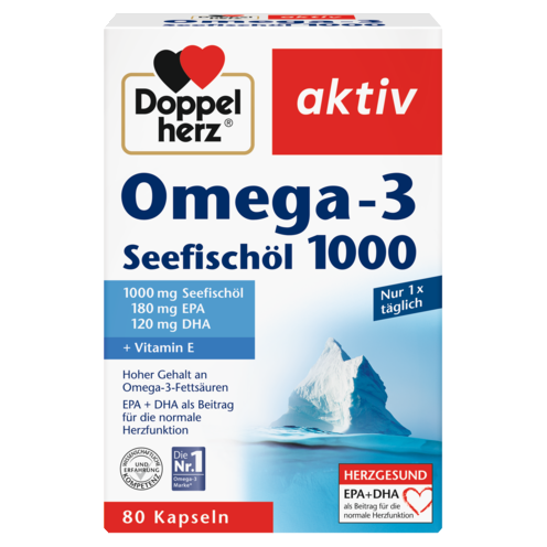 Omega-3 Seefischöl 1000