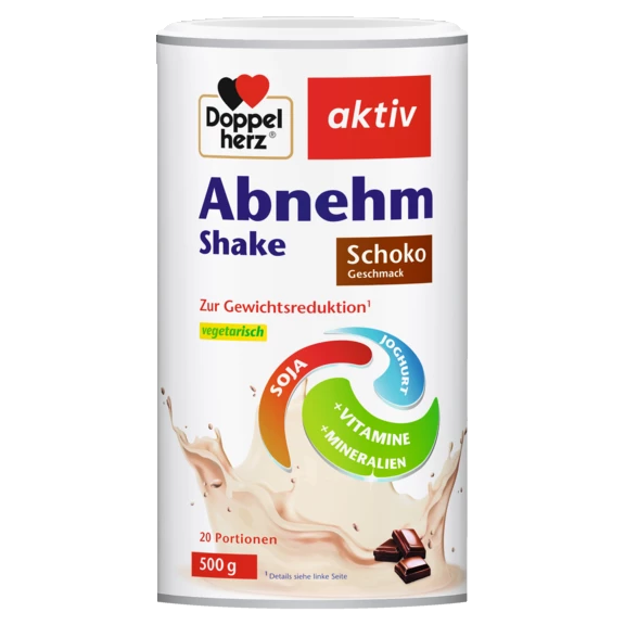 Doppelherz aktiv Abnehm Shake Schoko Frontansicht