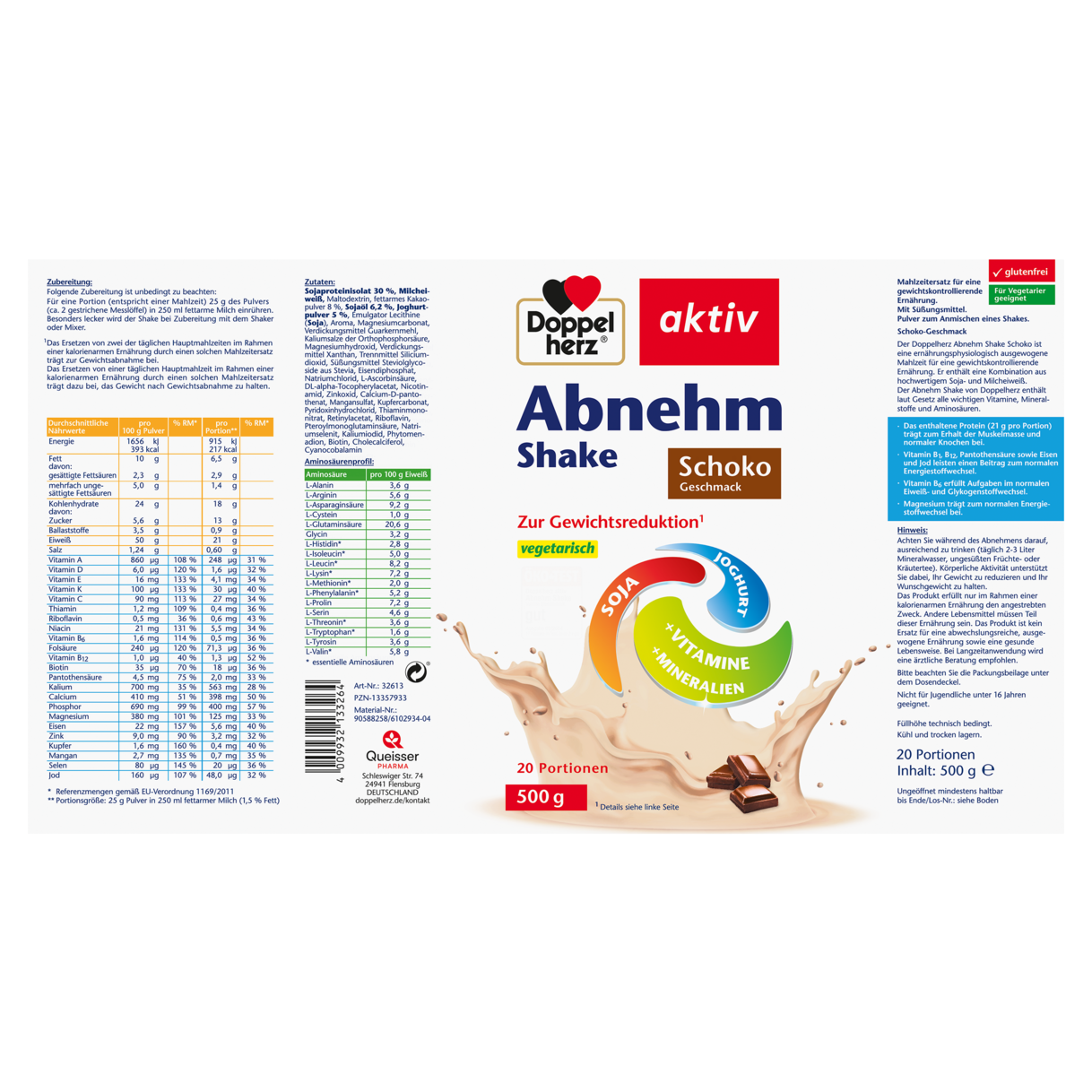 Abnehm Shake Schoko