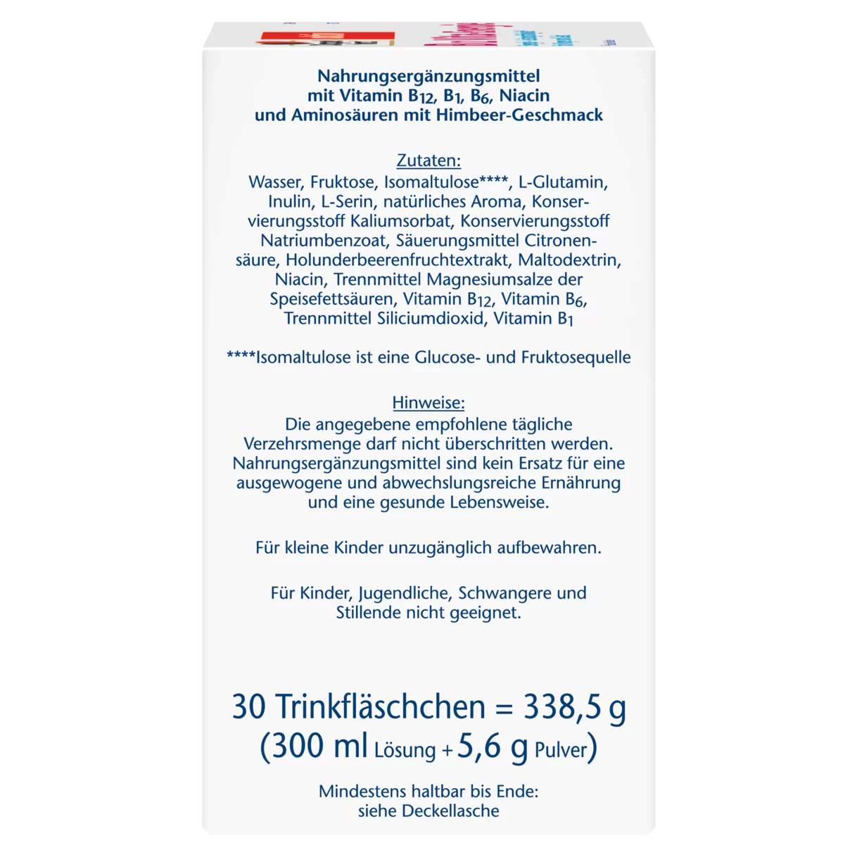 Doppelherz aktiv B12 Vita-Energie Seitenansicht links
