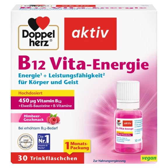 Doppelherz aktiv B12 Vita-Energie Frontansicht